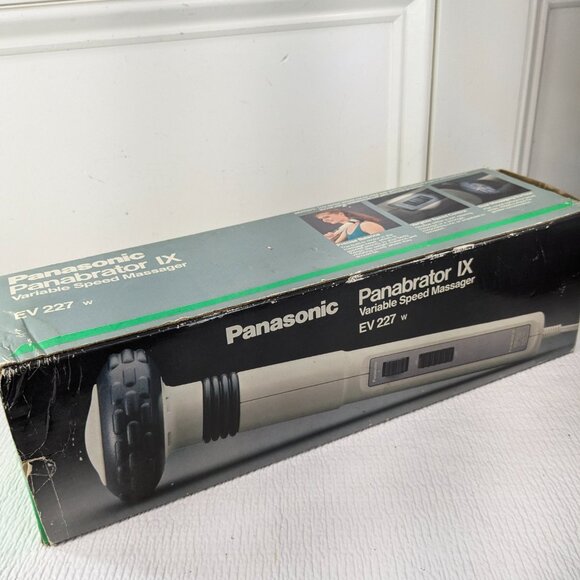 Vintage Panasonic Panabrator IX Handheld Massager Model EV227 vibrating wand - Picture 11 of 12